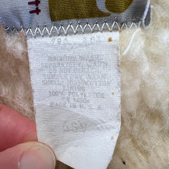 Carhartt Vintage Sherpa Lined men’s Vest 6SV 1983 Workwear Size Large - Picture 7 of 10